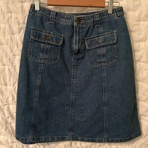 Denim skirt